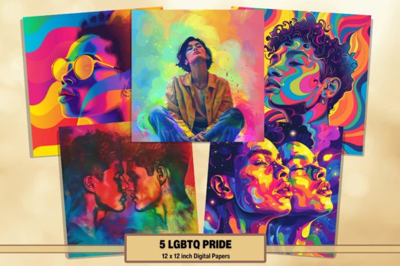 Download LGBTQ+ Pride Gay Rainbow Digital Page 11 - Premium Bundle