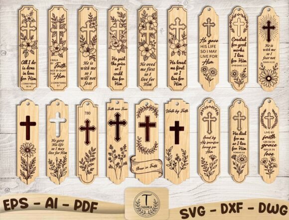 Download Christian Bookmark SVG Bundle - Bundle Collection