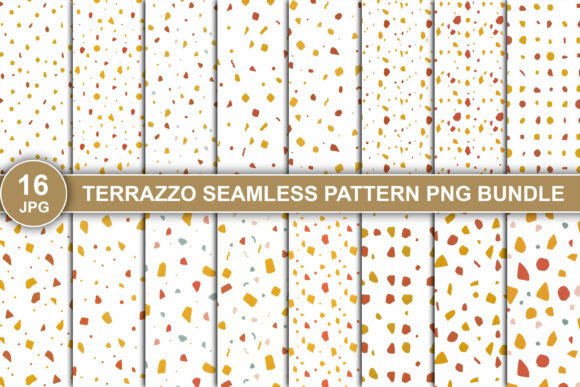 Download Terrazzo Seamless Pattern PNG Bundle - Bundle Collection