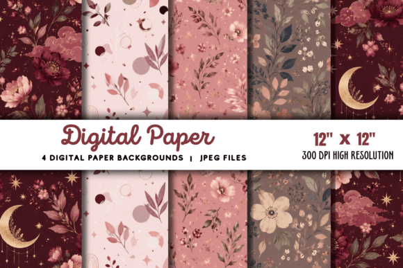 Download Digital Scrapbook Paper - Premium Resources