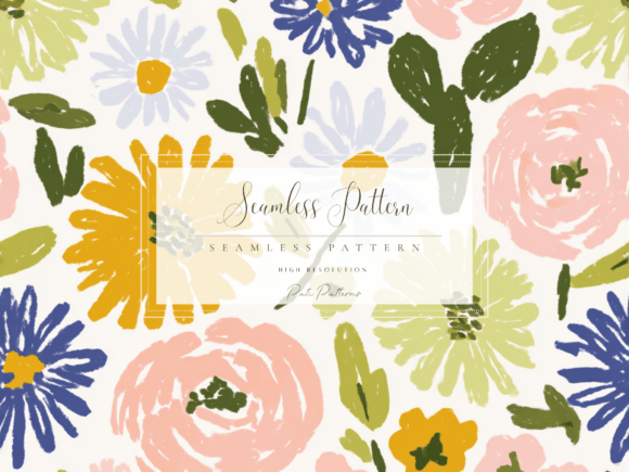 Download Vintage Retro Floral Seamless Pattern PNG - Seamless pattern png Collection