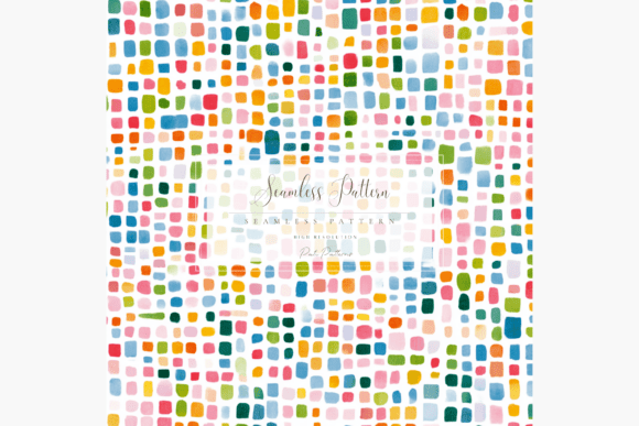 Download Colorful Mosaic Seamless Pattern PNG for Kids Crafts - Seamless pattern png Collection